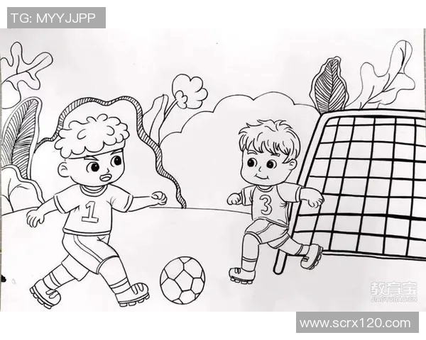 创意足球简笔画教程及其多样化表现形式的探索与分享